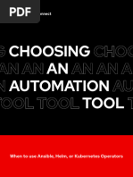 Choose An Automation Tool Ebook Red Hat Developer