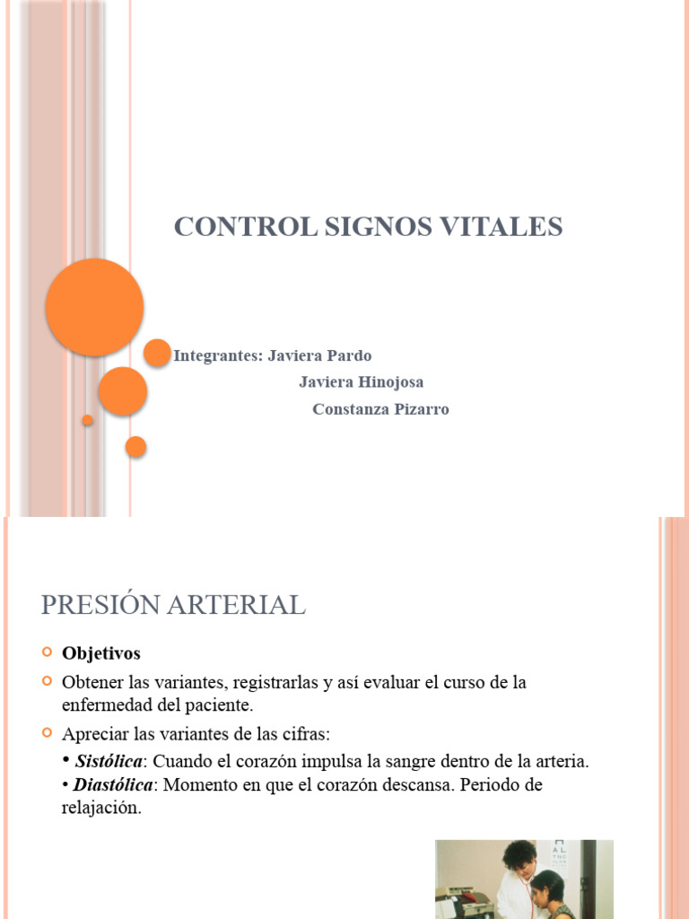 Control Signos Vitales Insumos | PDF | Presión sanguínea | Sistema ...