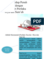 Pertemuan 5 (Riya Dan Sum'ah)