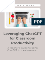 Leveraging ChatGPT For Classroom Productivity