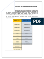 Memoria Descriptiva Vivienda Unifamiliar (Redy)