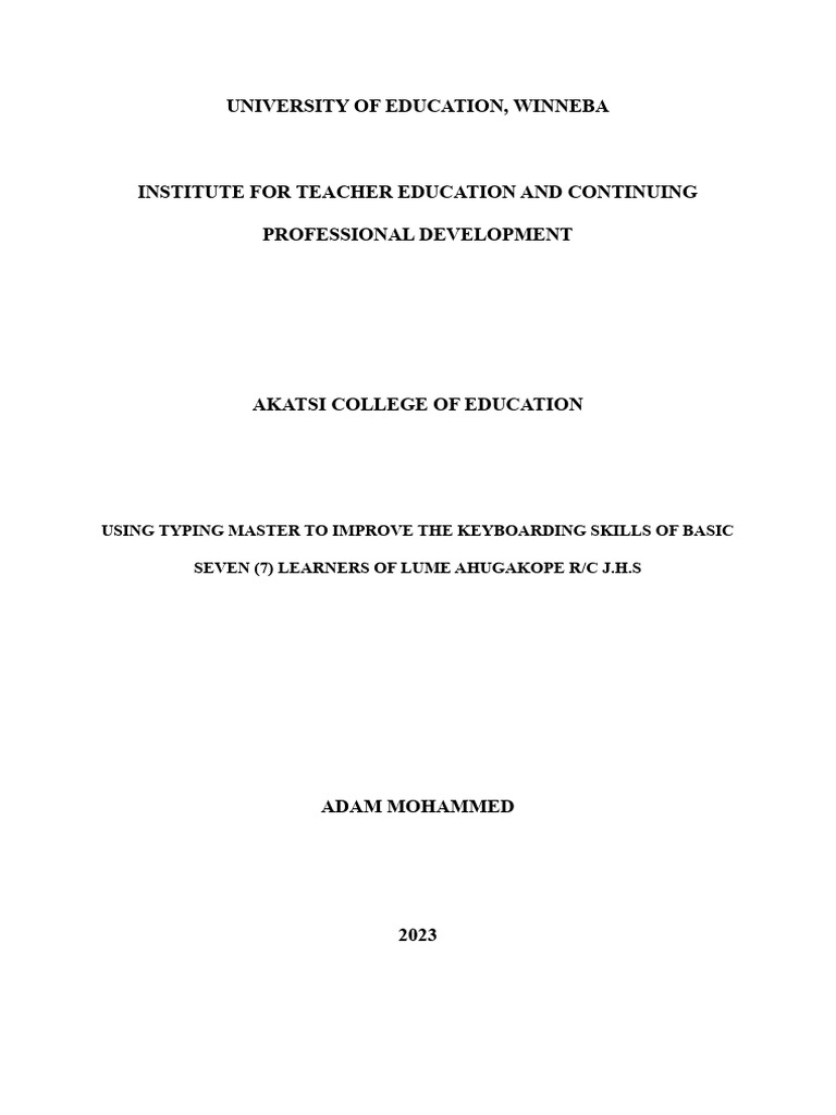 Use of typing software to improve typing skills pdf computer