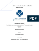 Instituto Tecnológico y de Estudios Superiores de Occidente: Mecánica de Solidos