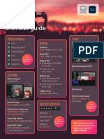 Lightroom Cheatsheet V1.0