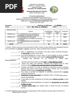 Periodical Test Epp 5 Industrial Arts | PDF