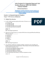 Genetic Analysis An Integrated Approach 2Nd Edition Sanders Test Bank Full Chapter PDF