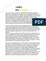 La Guerra Entre Rusia Contra Ucrania