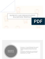 Patient Case Presentation