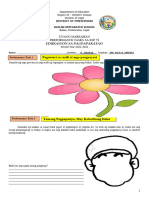 Long Size 1st Quarter Esp-Performance-Tasks School Year 2021-2022