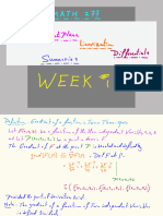 Planes, Gradient, Linearization