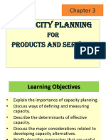 CHAPTER - 3 Capacity Planning