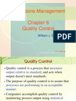 CHAPTER - 6 Quality Control