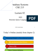 CSE 303 Lec 2 SQLIntro