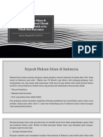 Sejarah Hukum Islam Di Indonesia