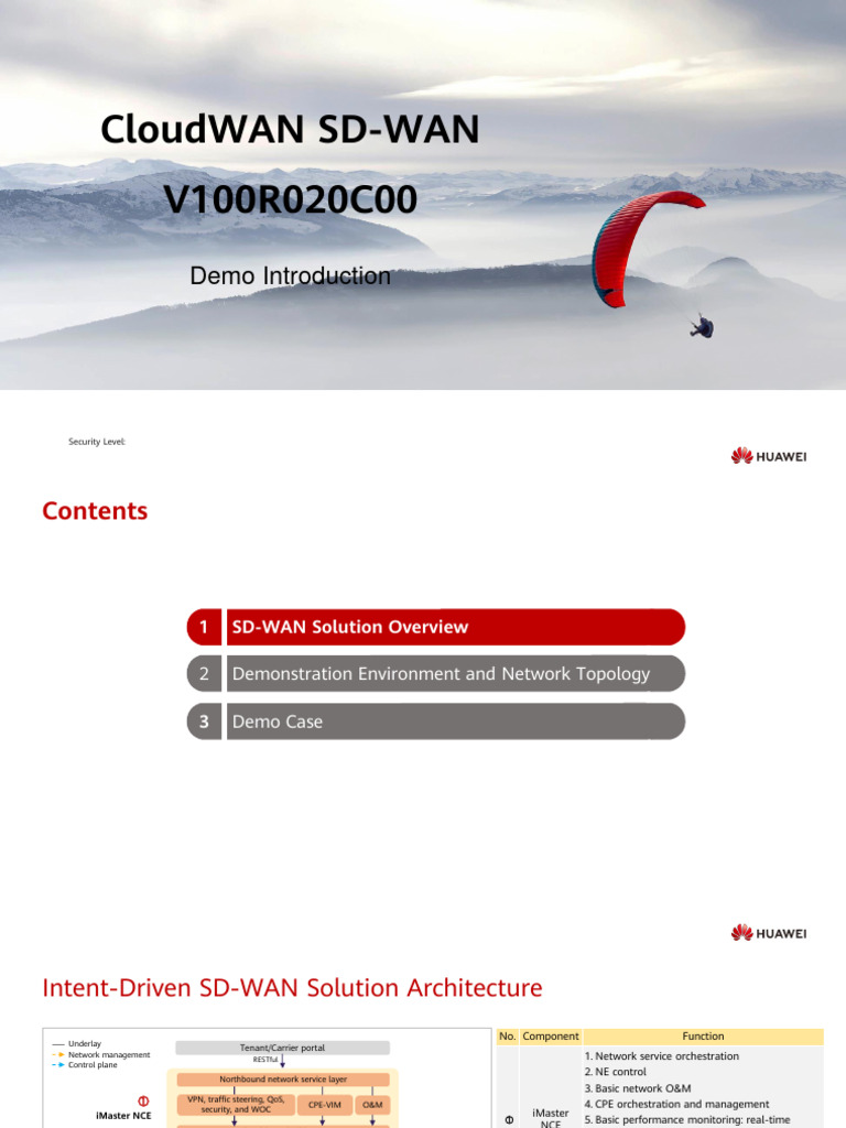 Huawei Sd Wan Solution Dual Hub Scenario Demo Introduction4 Pdf