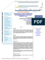 Resistencia Al Corte de Adhesivos Autograbadores vs. Técnica de Grabado Total