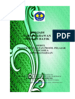 Modul Projek - Menjadi Wirausahawan Dengan Batik - Fase D