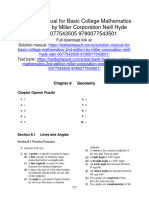 Basic College Mathematics 2Nd Edition Miller Solutions Manual Full Chapter PDF