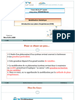 COURS Plans D'expériences CHAP1