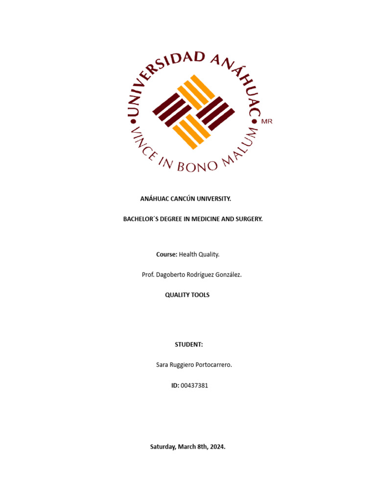 Quality Tools SRP PDF Health Care Patient Safety