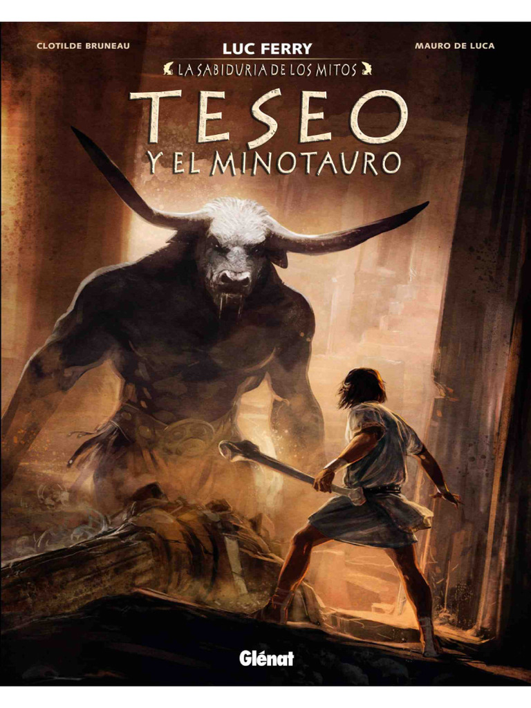 Teseo y El MinotauroLa Sabiduría de Los Mitos | PDF