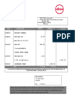 27SEP19 Brought Forward 1,847.12: Date of Issue: Account Type