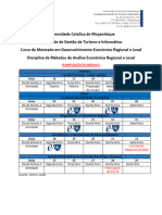 Planificacao Do Modulo de Analise Economica 2024