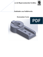 01 Solidworks Extrusion Corte Guia