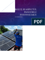 Panouri Fotovoltaice - Proiect