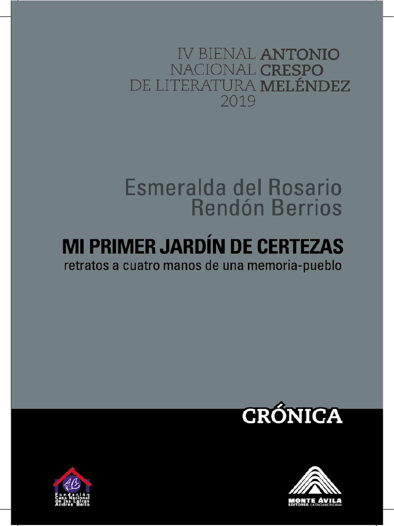 Mi primer jardín de certezas | PDF | Panes