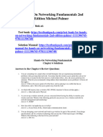 Hands On Networking Fundamentals 2Nd Edition Michael Palmer Solutions Manual Full Chapter PDF