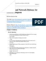 Hands On Ethical Hacking and Network Defense 1St Edition Simpson Solutions Manual Full Chapter PDF
