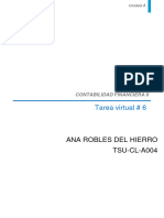 Tarea Virtual # 6 Contabilidad Financiera 2