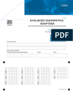 Avaliação Diagnóstica de Ciências 2024