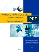 Manual Practicas de Laboratorio - Quimica General