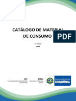 Catalogo de Material de Consumo 2023 CAP SESAU RO