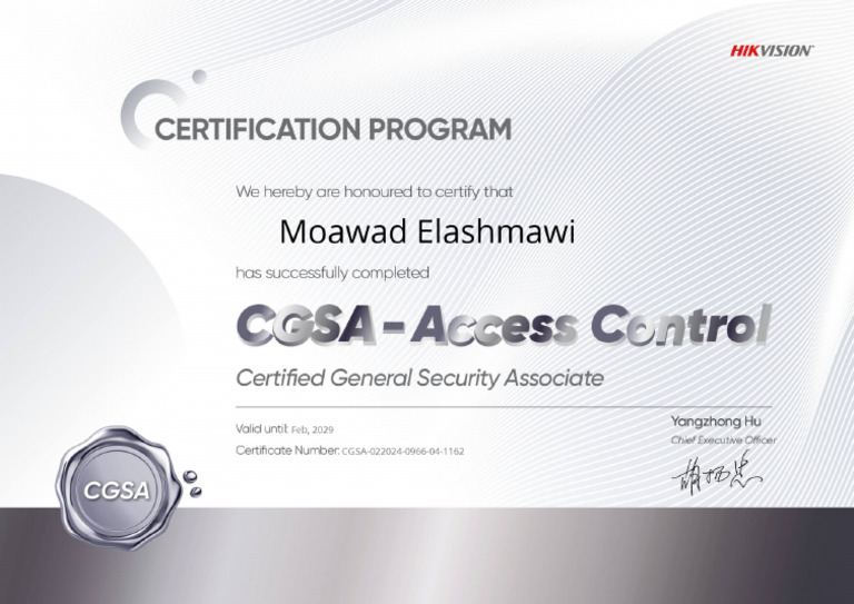 HCSA Access Control | PDF