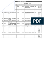 Group 7 - ASSUMPTION LOG