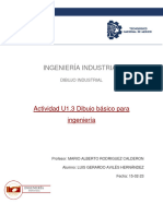 Actividad U1.3 Dibujo básico para ingeniería