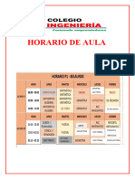 Horario Del Alumno