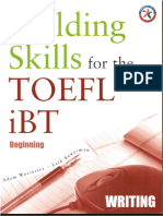 Building Skills for the TOEFL IBT Writing