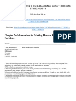 HR 2 0 2Nd Edition Denisi Test Bank Full Chapter PDF