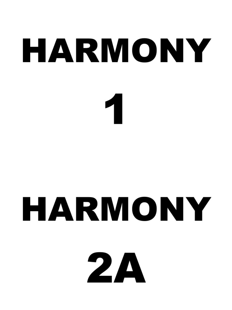 Label nama harmony pdf