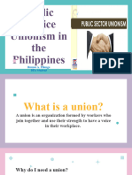 Unionism in The Philippines - Pilongo