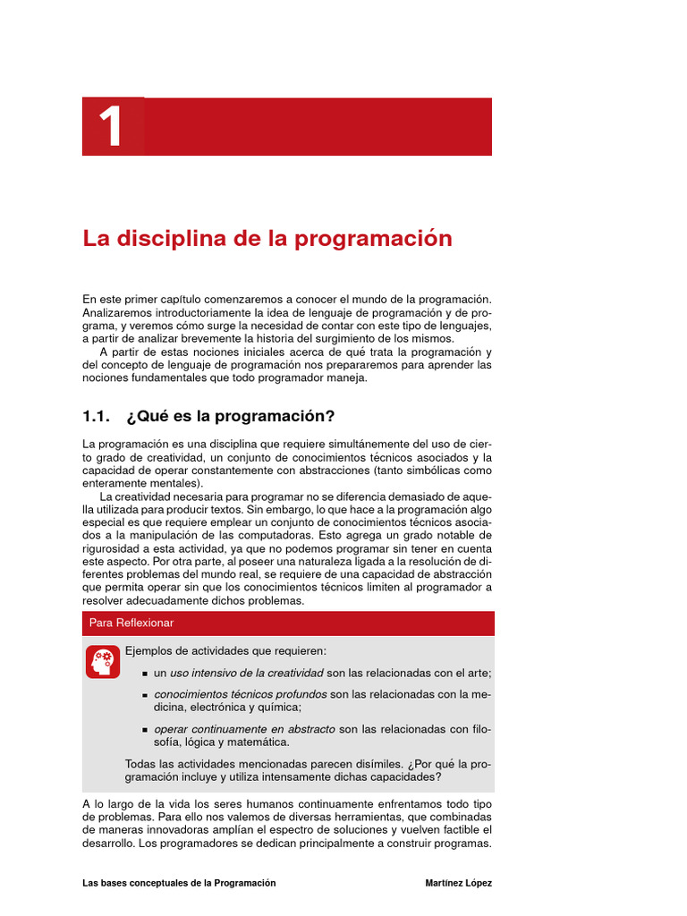 Qué Es La Programación | PDF | Lenguaje de programación | Programa de ...