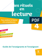 Guide Mes Rituels en Lecture Niveau 4