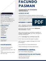CV Facundo Pasman
