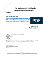 Biology 11Th Edition Raven Test Bank Full Chapter PDF