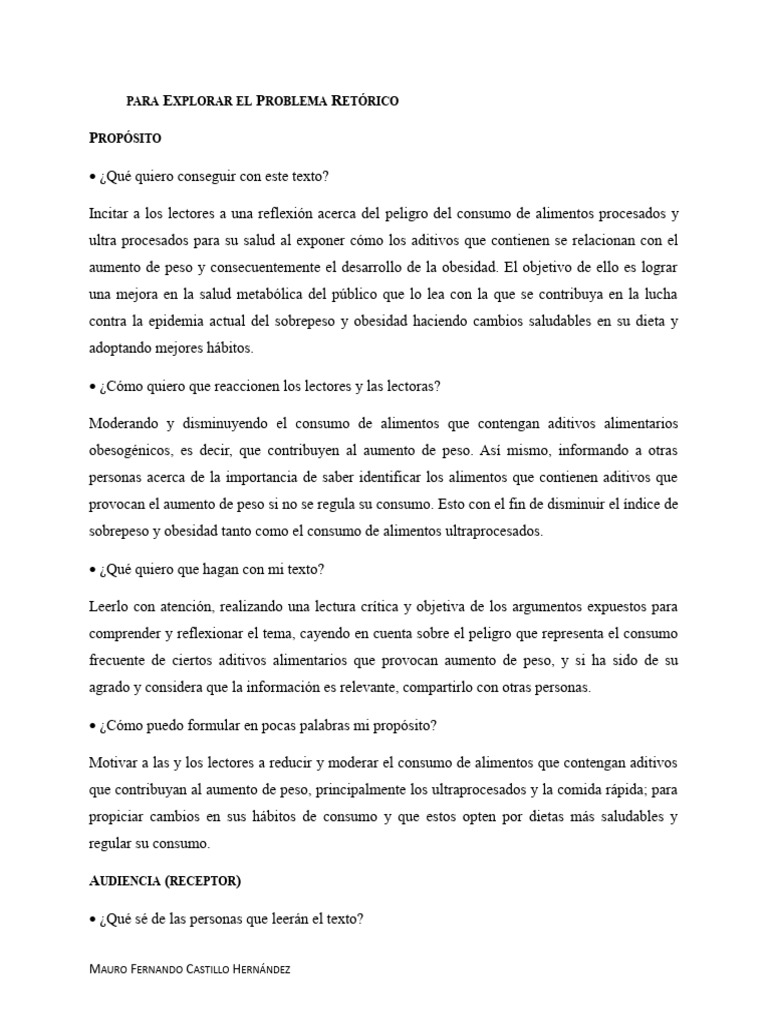 Ensayo | PDF | Obesidad | Exceso de peso