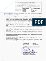 Kebijakan Anti Penyuapan Inspektorat TGL 03 Mei 2021 (BOGOR)